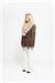 THE GROSVENOR FUR COLLAR COAT - TAUPE