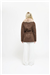 THE GROSVENOR FUR COLLAR COAT - TAUPE