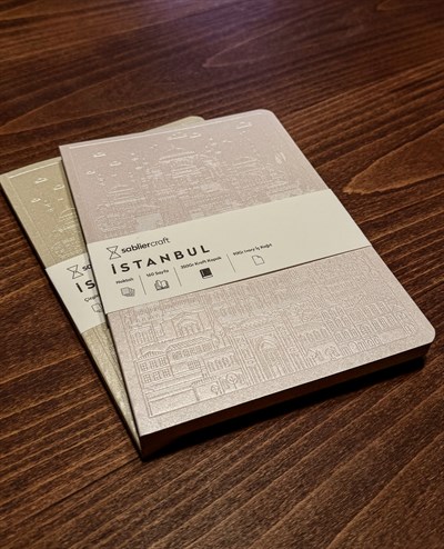 İstanbul Defter - Metalik Lila
