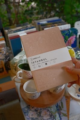 İstanbul Defter - Metalik Şeftali Tüyü