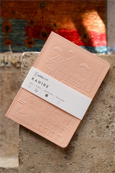 Kahire Defter - Metalik Şeftali Tüyü