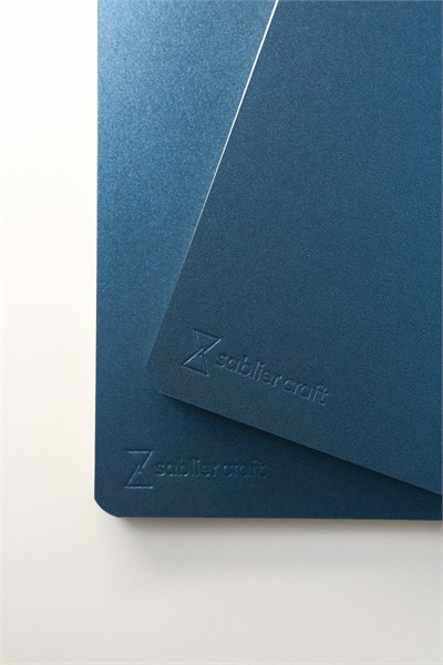 Saraybosna Defter - Metalik Lacivert