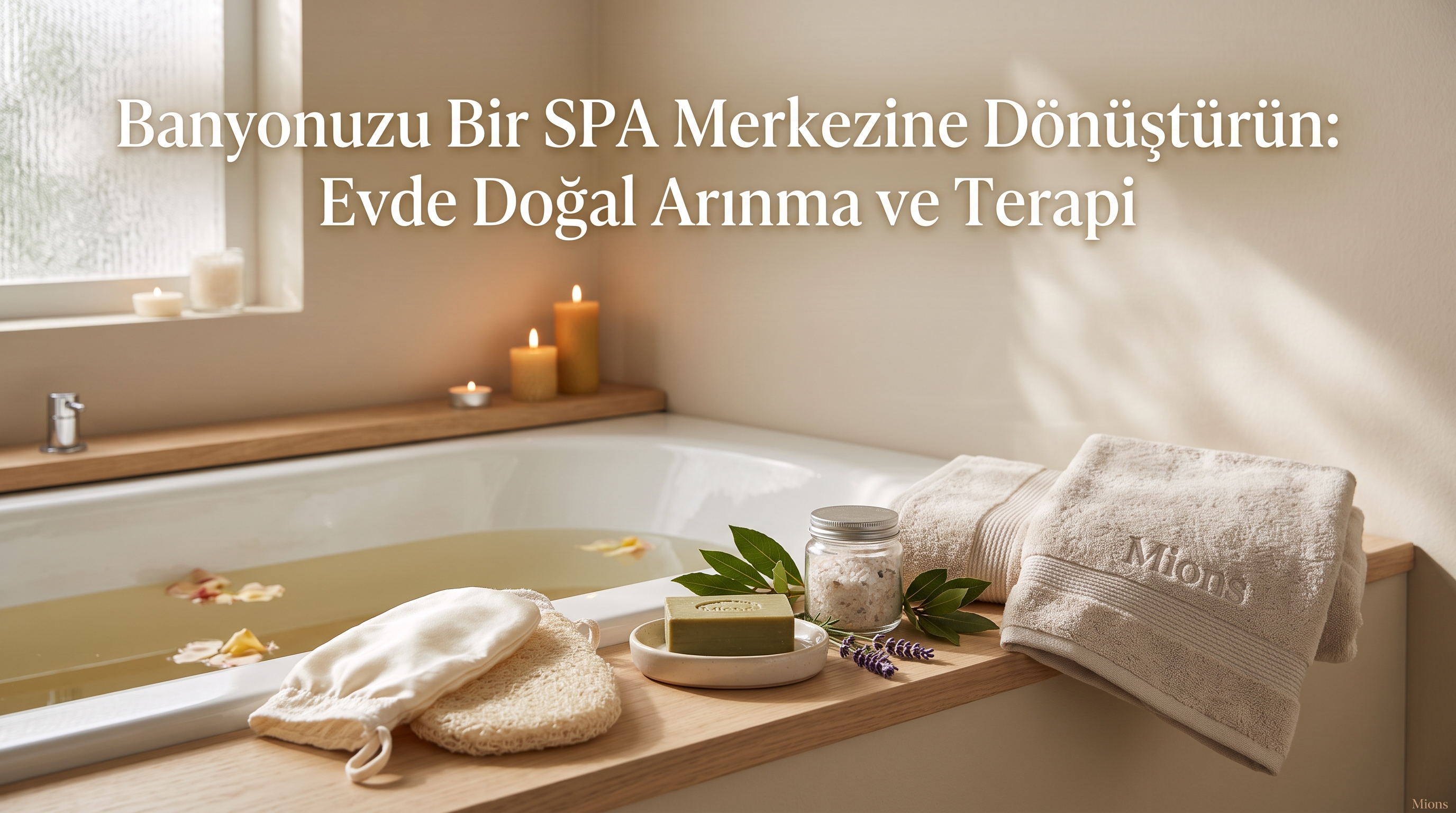 Banyonuzu Bir SPA Merkezine Dönüştürün: Evde Doğal Arınma ve Terapi