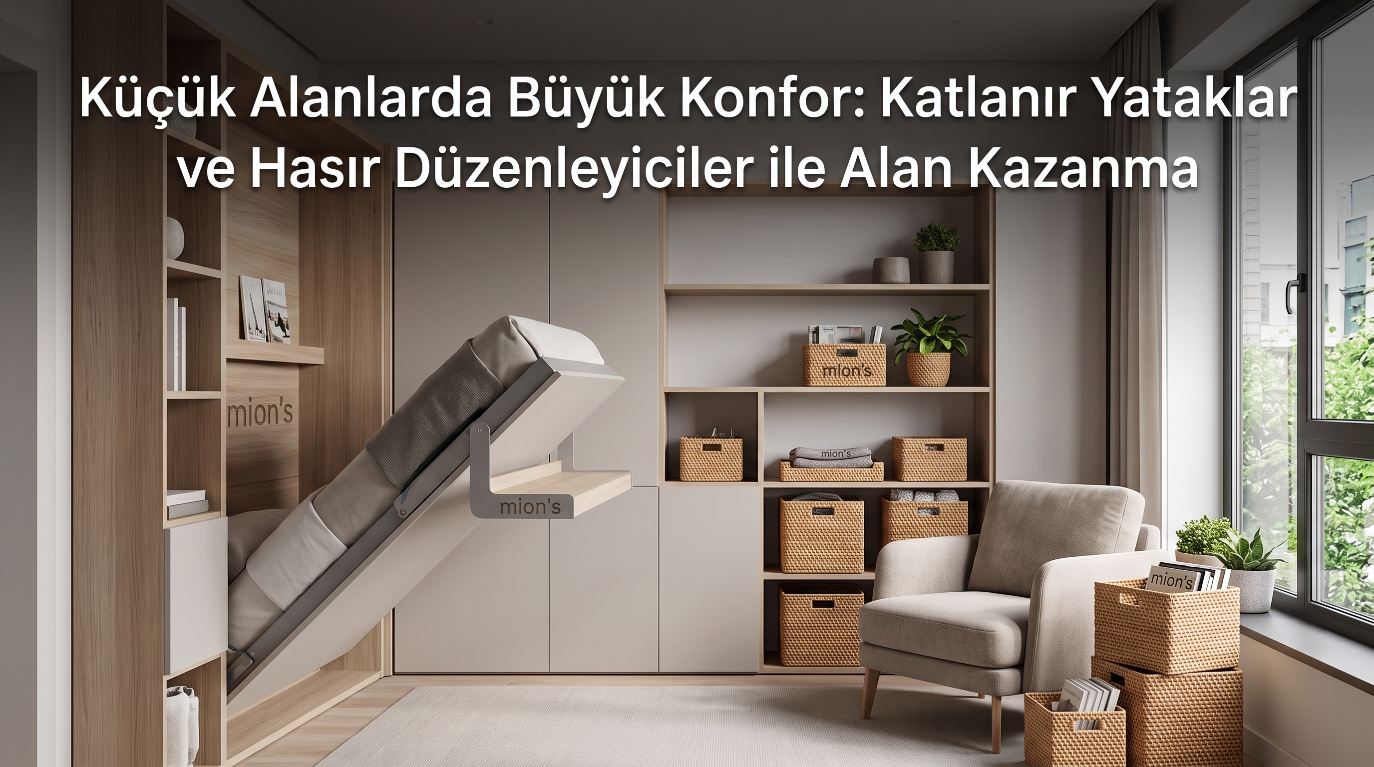 Küçük Alanlarda Büyük Konfor: Katlanır Yataklar ve Hasır Düzenleyiciler ile Alan Kazanma