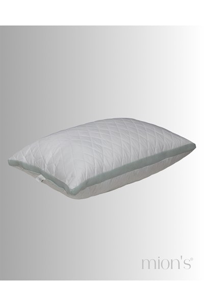 Olie Klimalı Yastık - Beyaz/Açık Gri - 50X70 cm