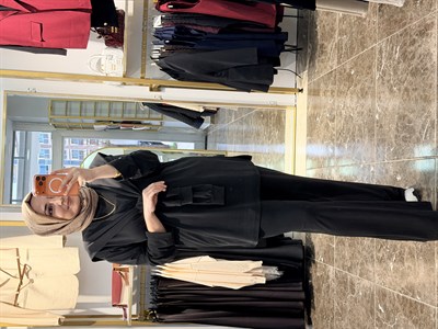 14460 Önden Bağlamalı Takım | Siyah