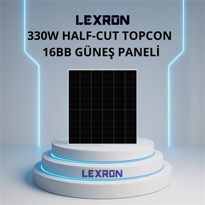 330W 64 CELL 16BB HALF-CUT TOPCON GÜNEŞ PANELİ