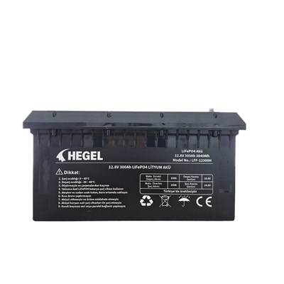 HEGEL LİFEPO4 LİTYUM AKÜ 12.8V 300AH