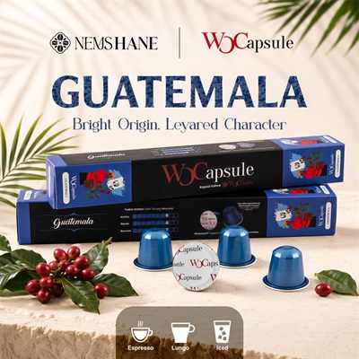 WOCapsule Guatemala Nespresso Uyumlu Kapsül Kahve 10'lu Kutu