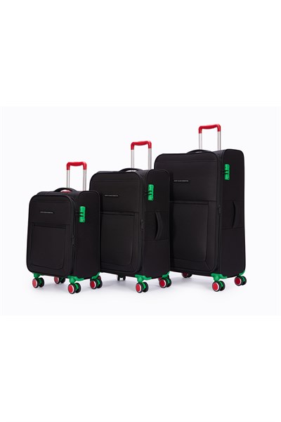 14BNT2800 Polipropilen 3 lü Valiz Seti