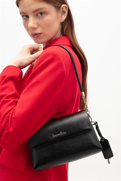 BENETTON KADIN KOL ÇANTASI SİYAH BNT1775