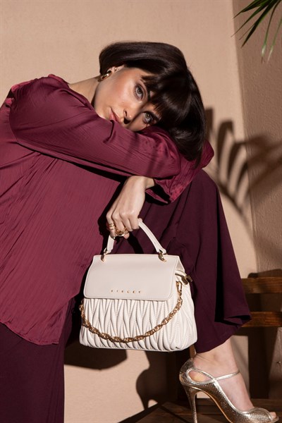 KADIN EL ÇANTASI BEJ SLY180