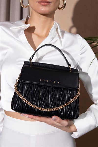 KADIN EL ÇANTASI SİYAH SLY180