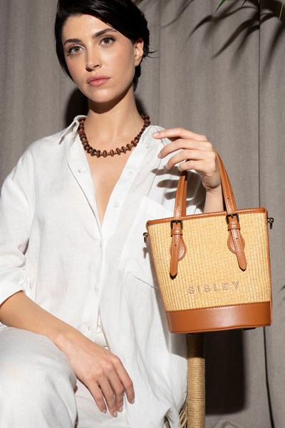 KADIN KOL ÇANTASI CAMEL SLY046