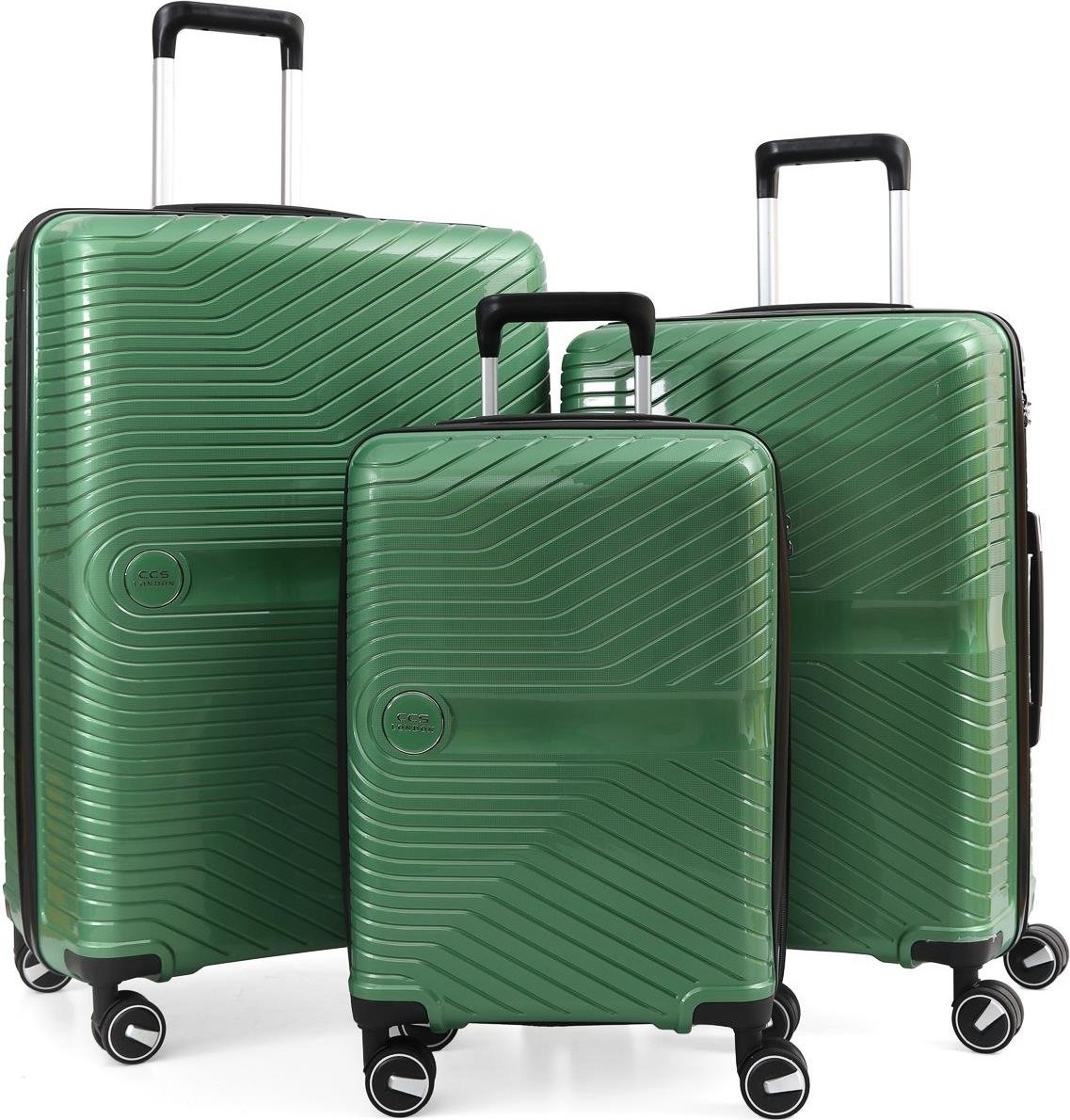 AVC JH plus23 新品未開封2ボックス ÇÇS 5239 POLİPROPİLEN KIRILMAZ 3 LÜ SET VALİZ BÜYÜK ORTA KABİN
