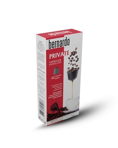 Bernardo Private Kapsül Kahve 2500 Adet – Nespresso® Uyumlu