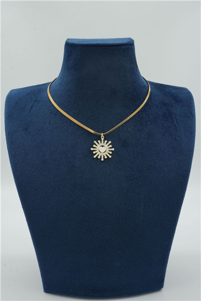 Premium Uçlu Kolye Gold
