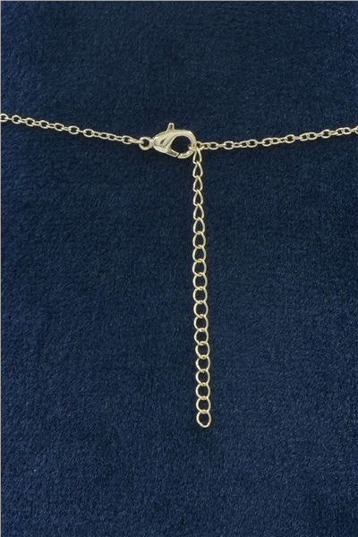 Premium Uçlu Kolye Gold