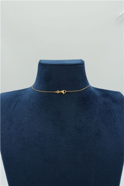 Premium Uçlu Kolye Gold