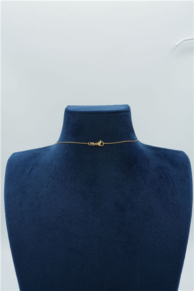 Premium Uçlu Kolye Gold