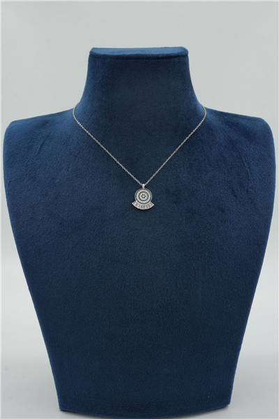 Premium Uçlu Kolye Silver