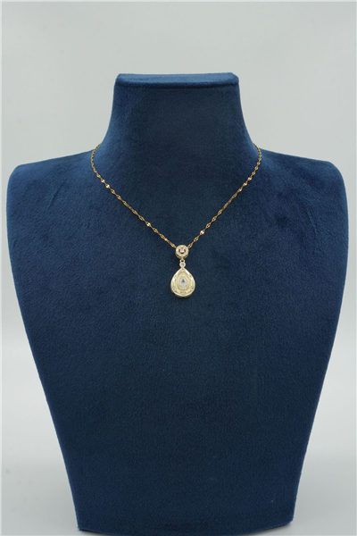Premium Uçlu Kolye Gold