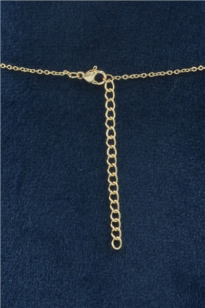 Premium Uçlu Kolye Gold