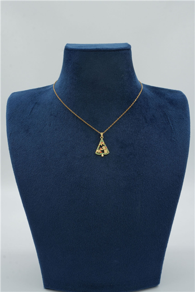 Premium Uçlu Kolye Gold