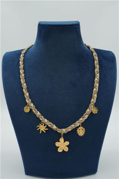 Özgün Tasarımlı Premium Kolye Gold