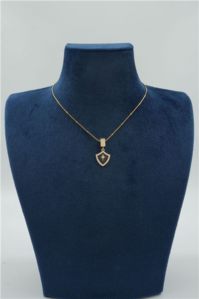 Premium Uçlu Kolye Gold