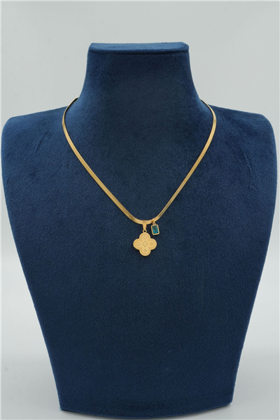 Premium Uçlu Kolye Gold