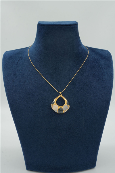 Premium Uçlu Kolye Gold