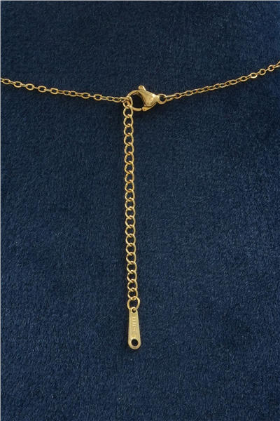 Premium Uçlu Kolye Gold