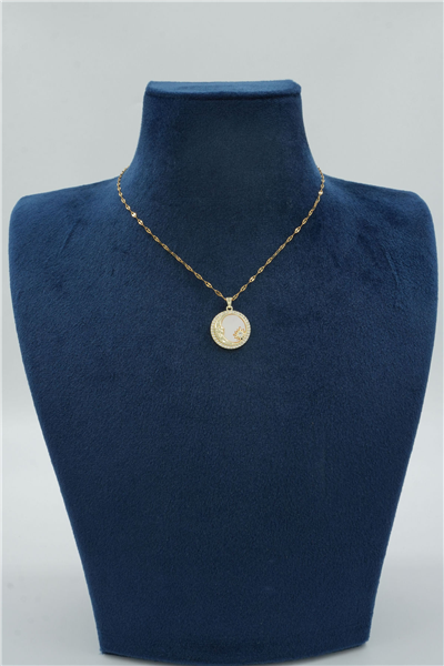 Premium Uçlu Kolye Gold