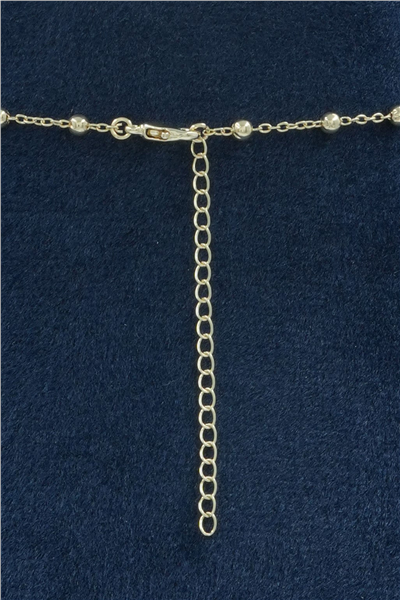 Premium Uçlu Kolye Gold