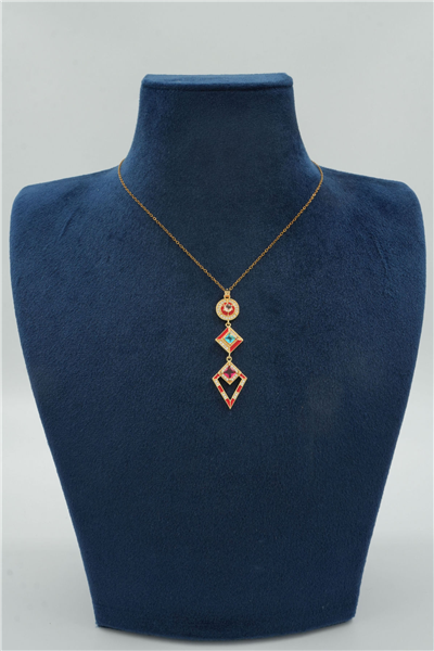 Premium Uçlu Kolye Gold