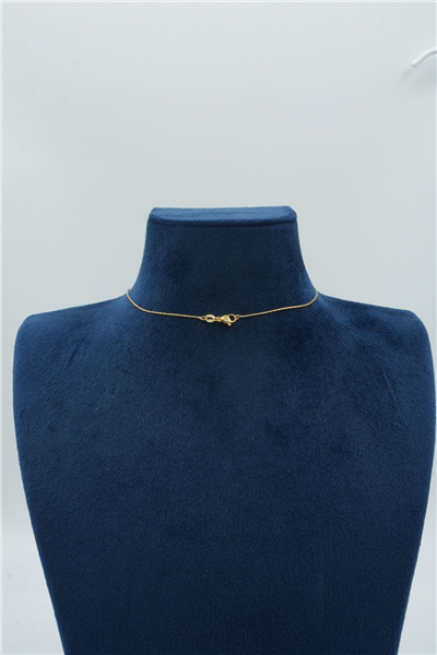 Premium Uçlu Kolye Gold