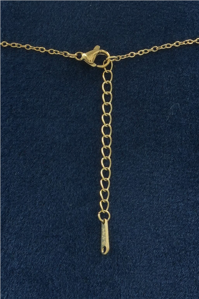 Premium Uçlu Kolye Gold