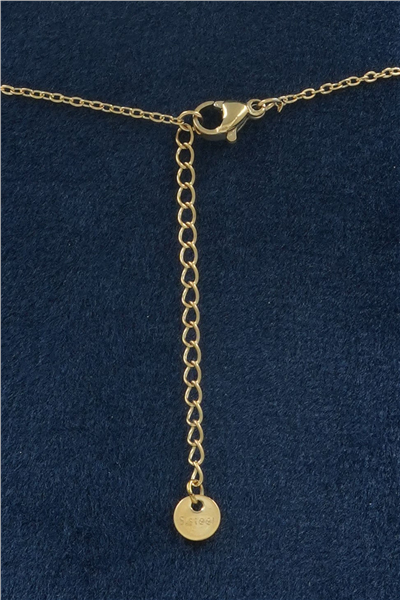 Premium Uçlu Kolye Gold