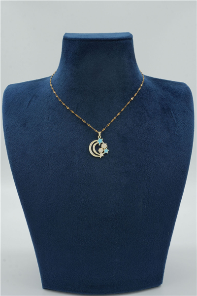 Premium Uçlu Kolye Gold
