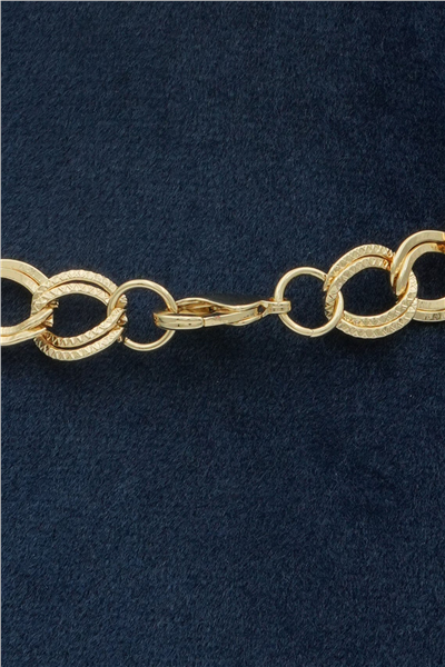 Bejou Premium Zincir Kolye Gold