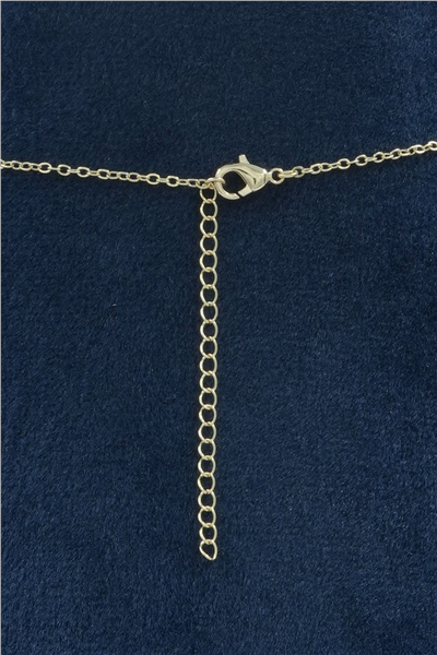 Premium Uçlu Kolye Gold