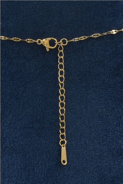 Premium Uçlu Kolye Gold