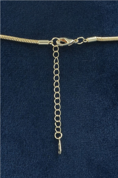 Premium Uçlu Kolye Gold