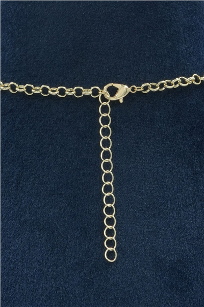 Premium Uçlu Kolye Gold