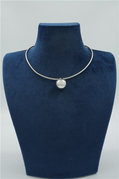 Premium Choker Kolye Silver