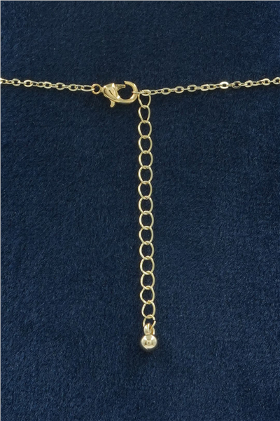 Premium Uçlu Kolye Gold