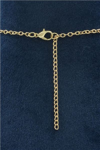 Premium Uçlu Kolye Gold