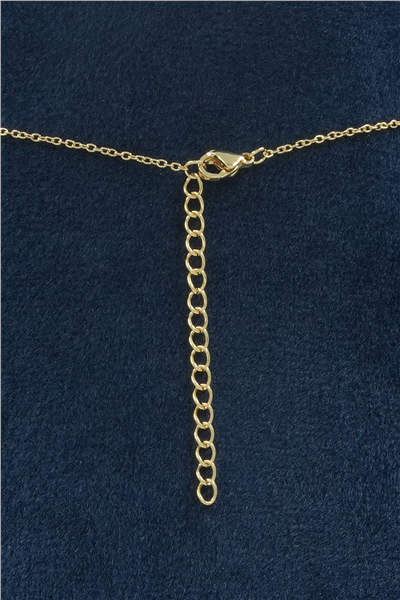 Premium Uçlu Kolye Gold