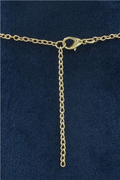 Premium Uçlu Kolye Gold